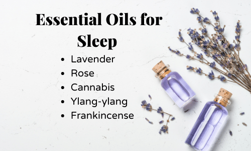 Essential oils for sleep