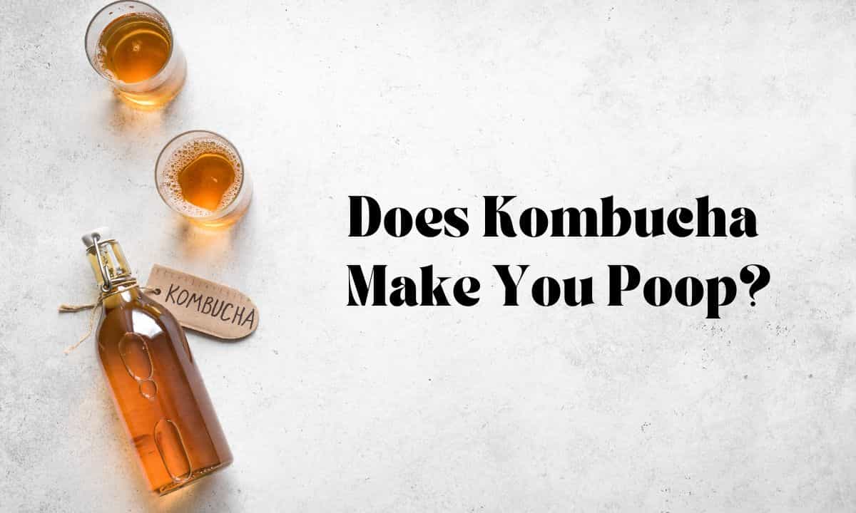 Does kombucha make you poop?