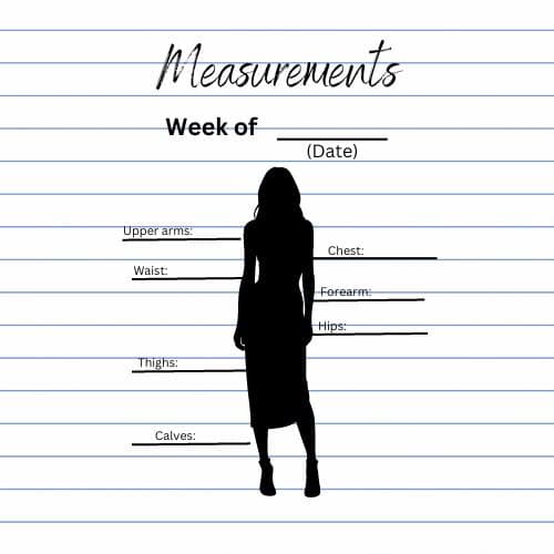 Measurements journal idea