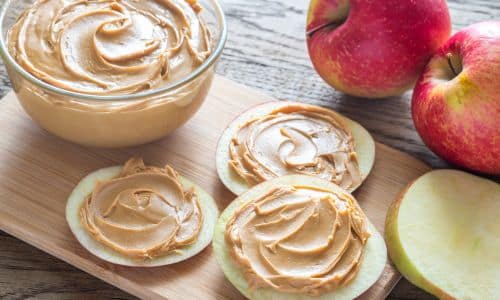 Apples with nut butter