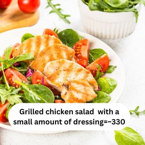 Grilled chicken salad