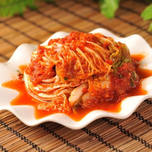 kimchi is a great source of probiotics
