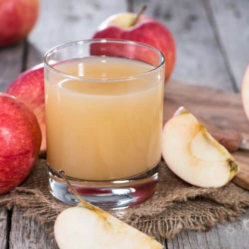 Apple juice for constipation